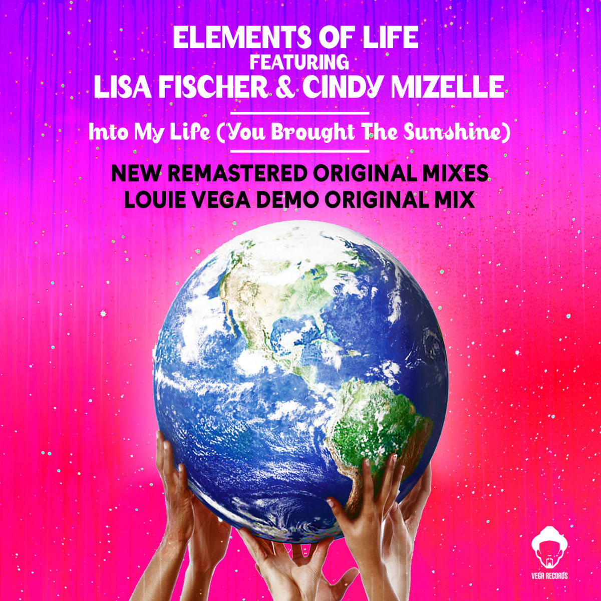 Elements Of Life (Feat. Lisa Fischer & Cindy Mizelle) – Into My Life (You Brought The Sunshine) (Louis Vega Remixes) vinyl record cover
