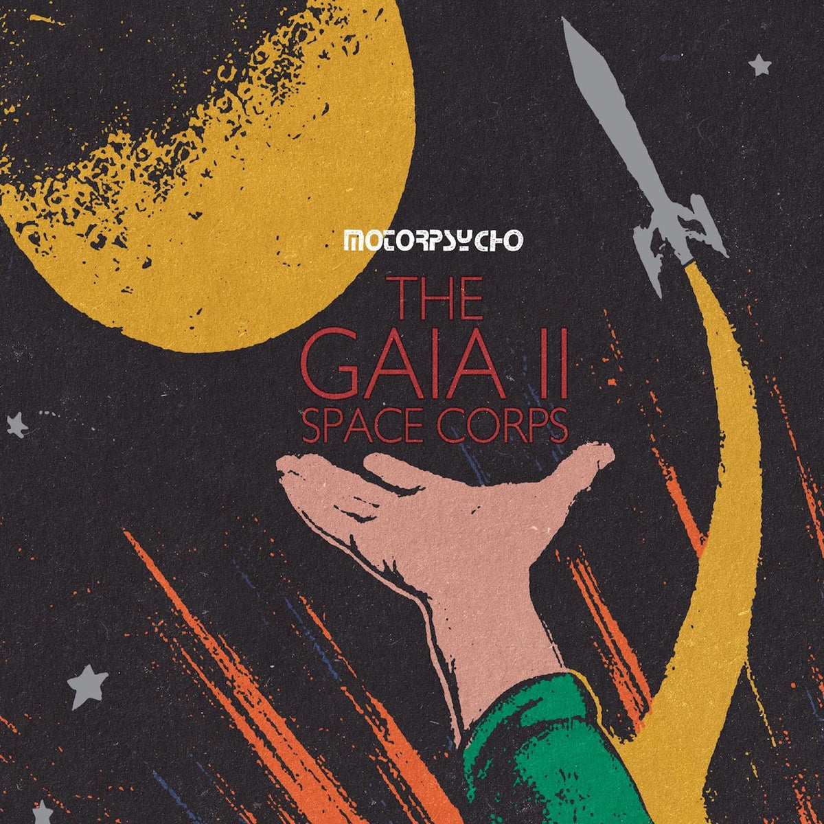 Motorpsycho – The Gaia II Space Corps vinyl record cover