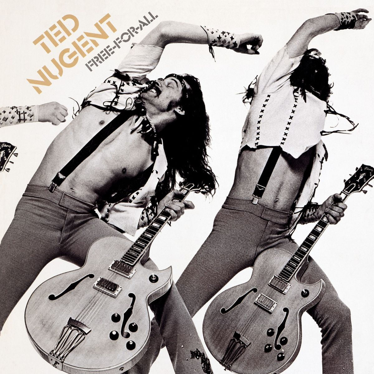 Ted Nugent – Free-For-All vinyl cover
