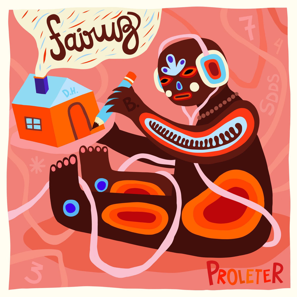 Proleter – Fairuz vinyl record cover