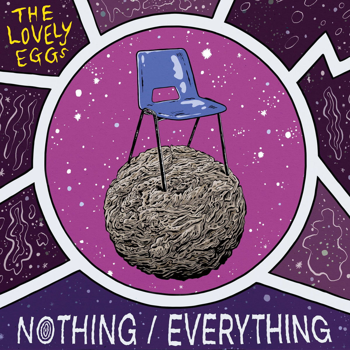 The Lovely Eggs – Nothing/Everything vinyl cover