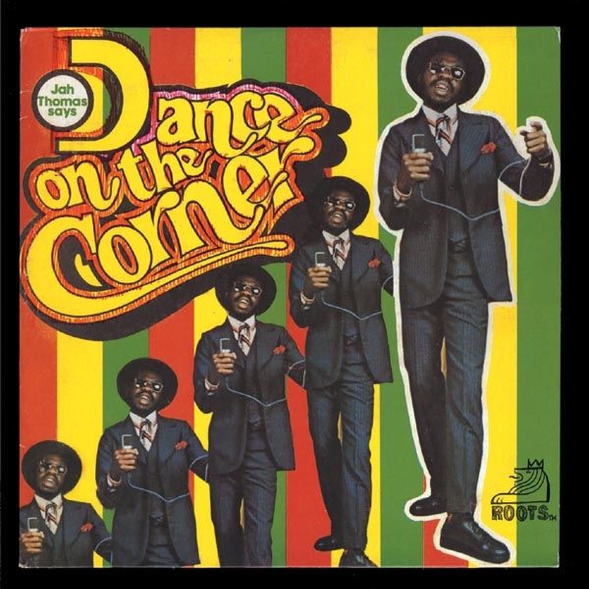 Jah Thomas – Dance On the Corner vinyl record cover