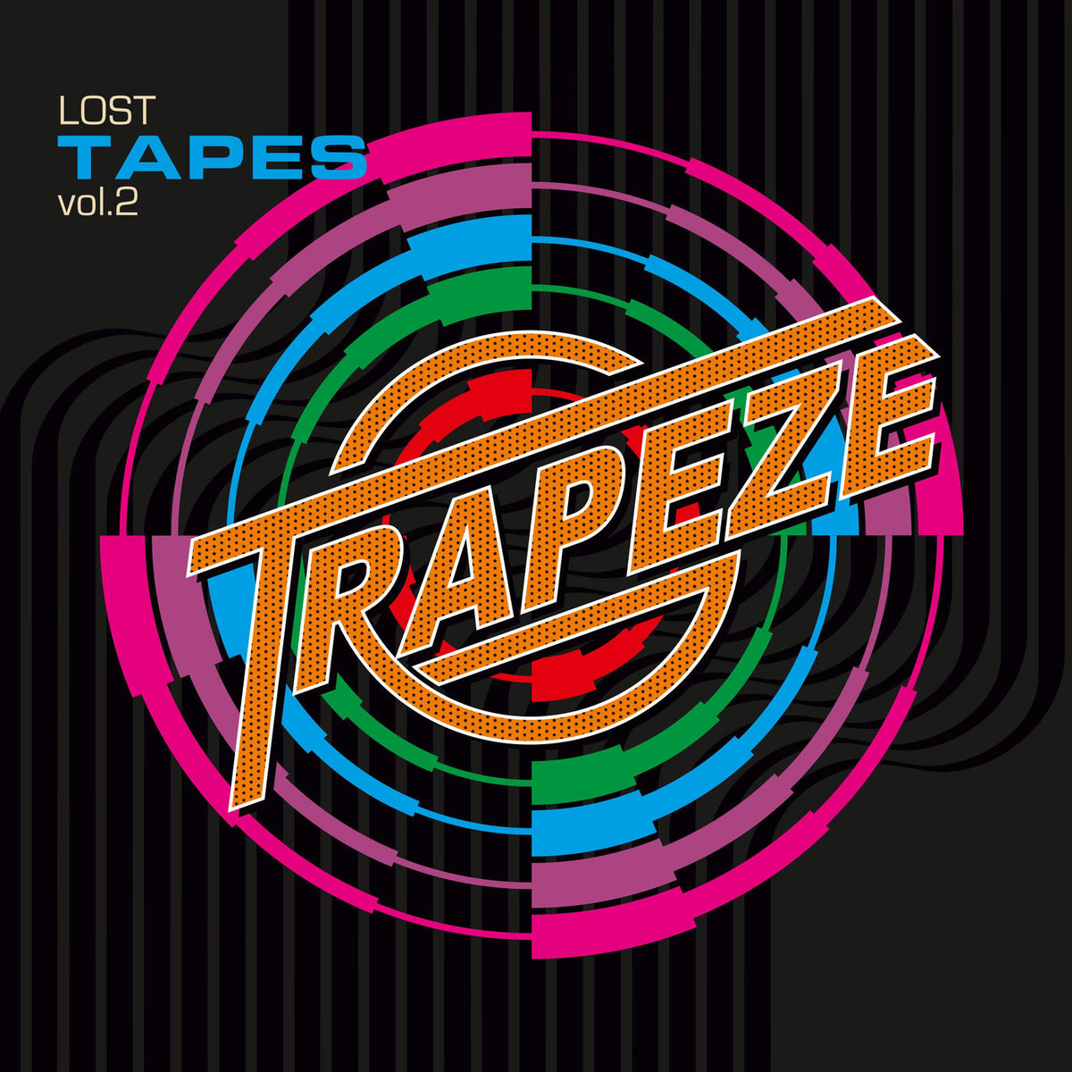 Trapeze – Lost Tapes Vol. 2 (CLEAR VINYL) vinyl record cover