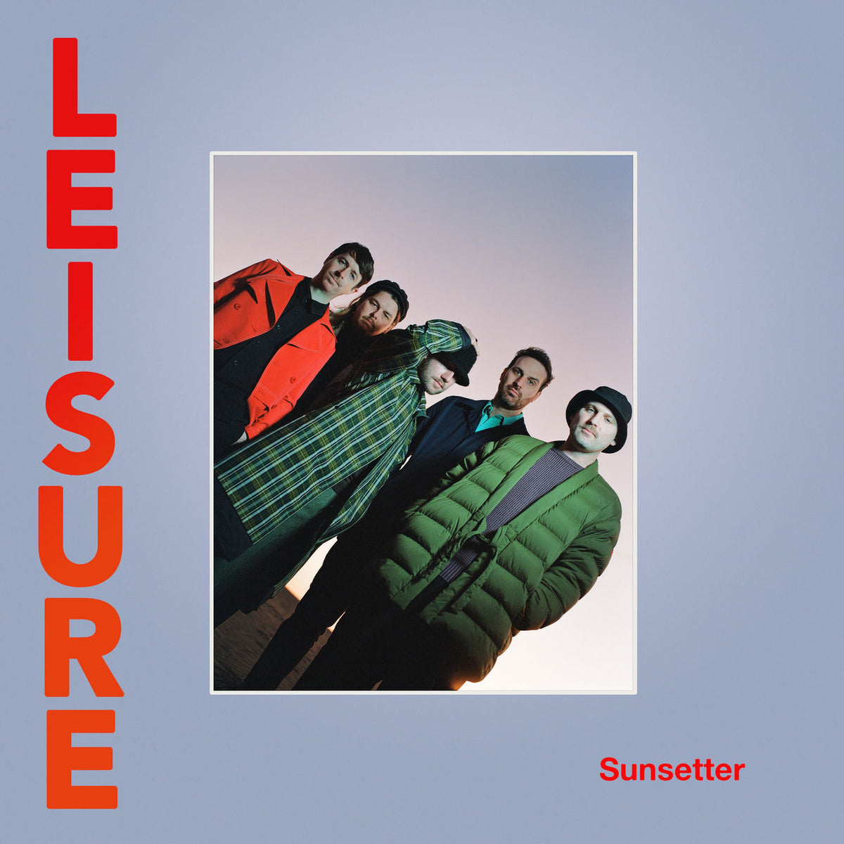 Leisure – Sunsetter [LP] (SOLID RED COLORED VINYL) vinyl record cover