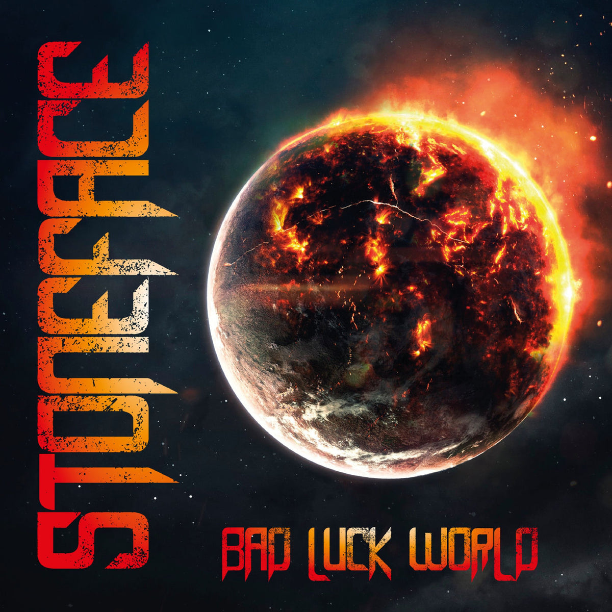Stoneface – Bad Luck World vinyl record cover