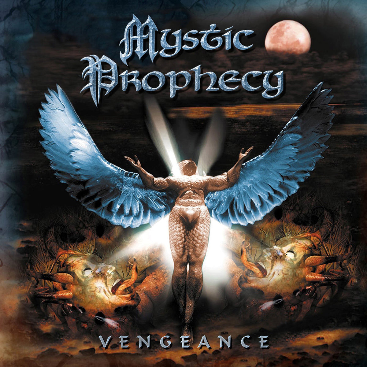 Mystic Prophecy – Vengeance (Coloured Vinyl) vinyl record cover