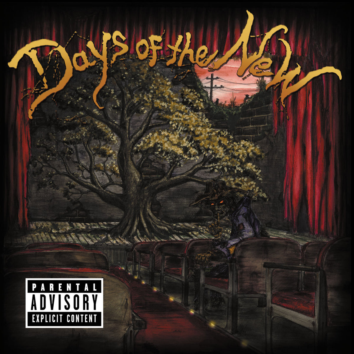 Days Of The New – Days Of The New 3 ( RED ) vinyl record cover