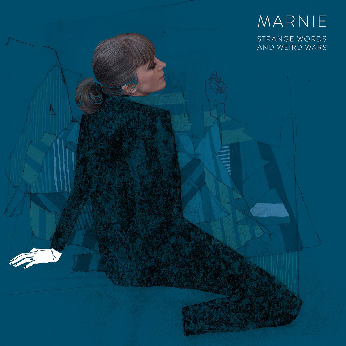 Marnie – Marnie - Strange Words And Weird Wars vinyl record cover