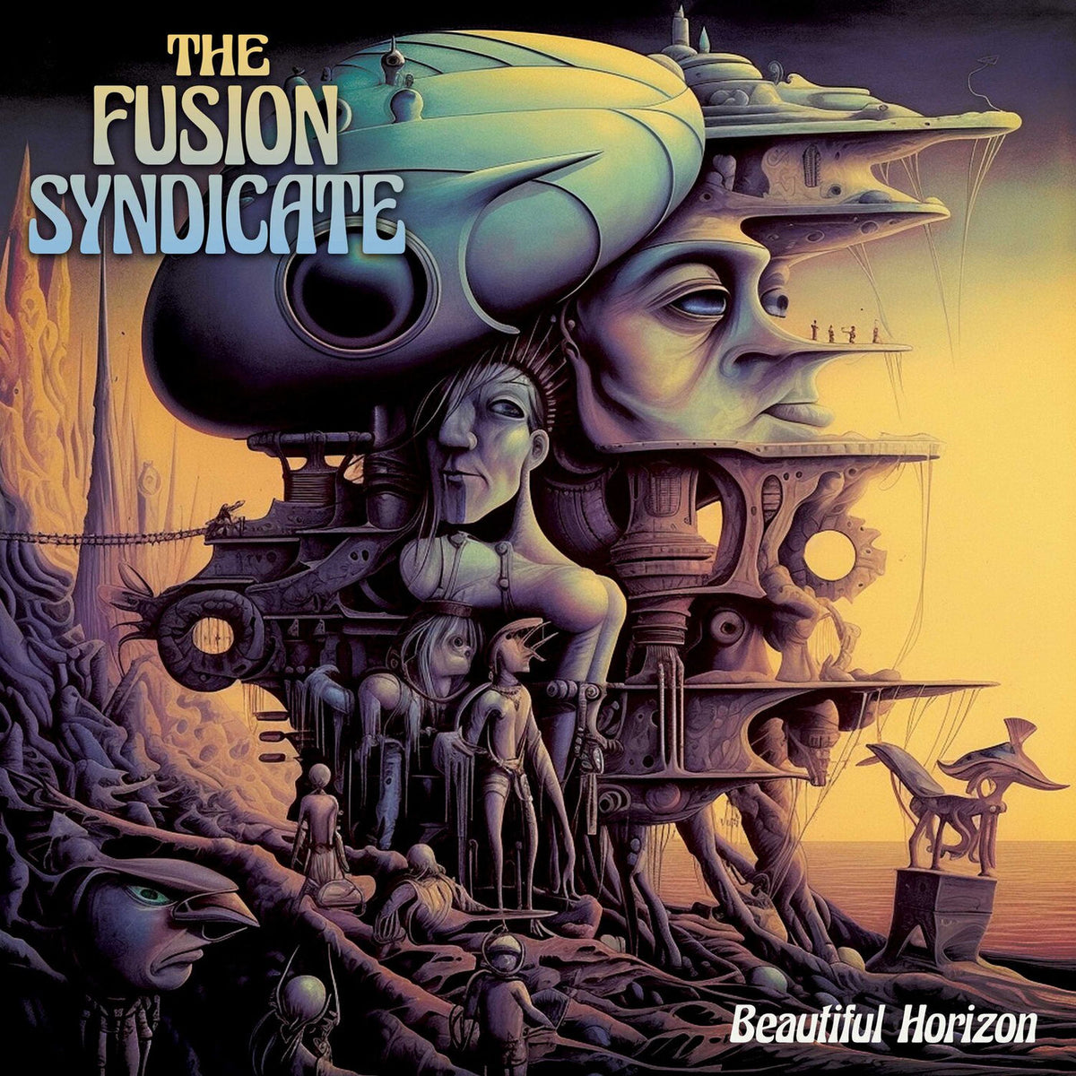 The Fusion Syndicate – Beautiful Horizon vinyl record cover