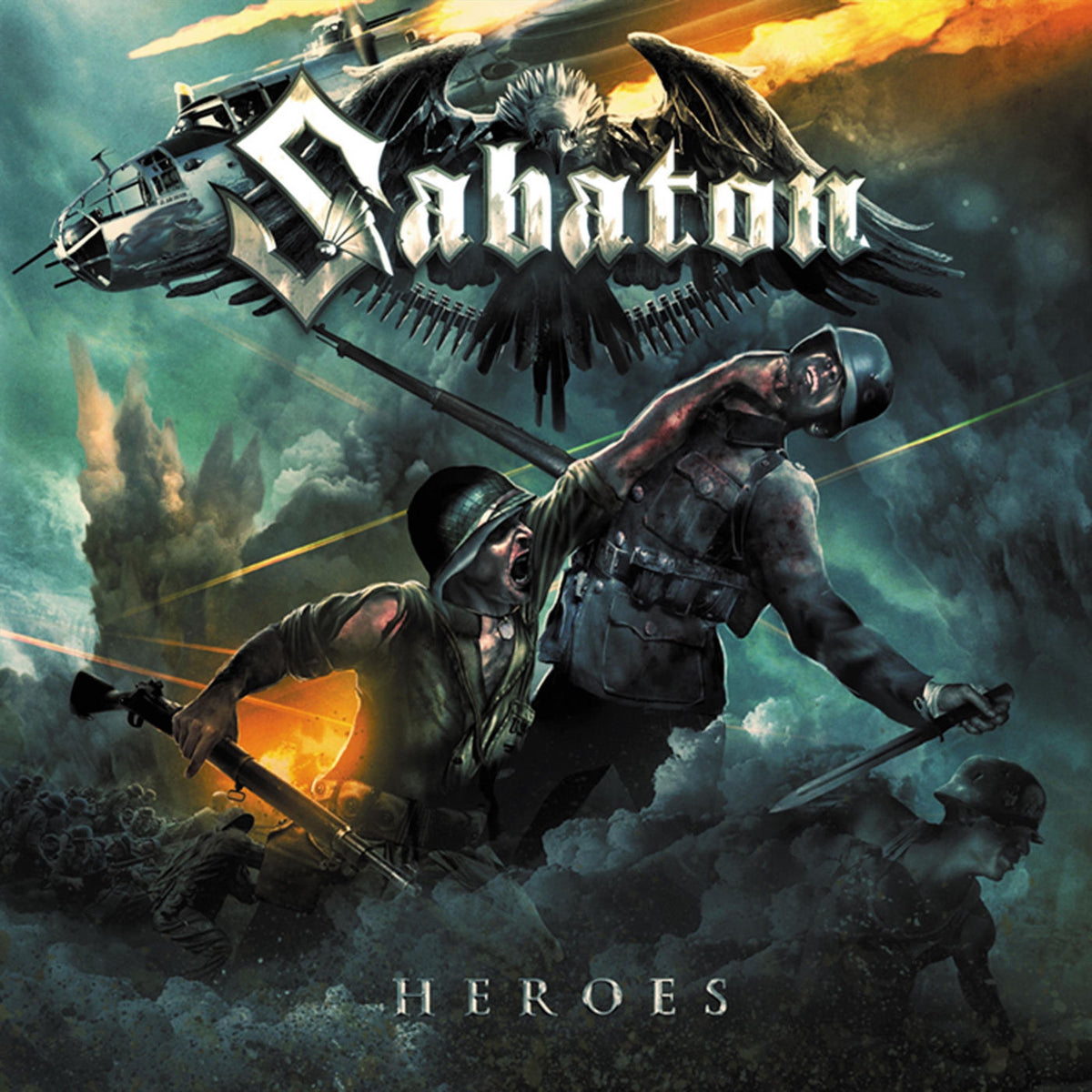 Sabaton – Heroes vinyl record cover
