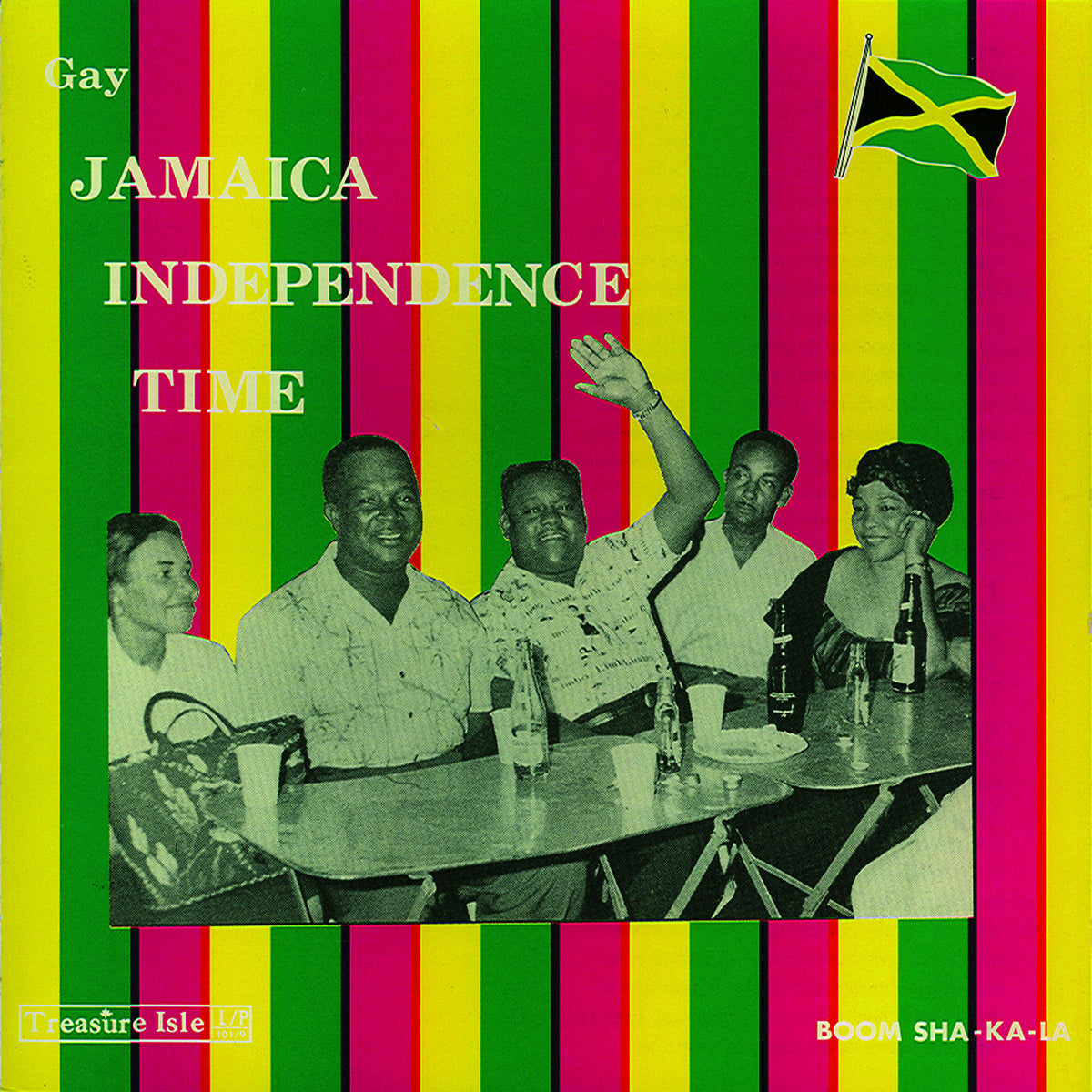 Various Artists – Gay Jamaica Independence Time (COLOURED) vinyl record cover