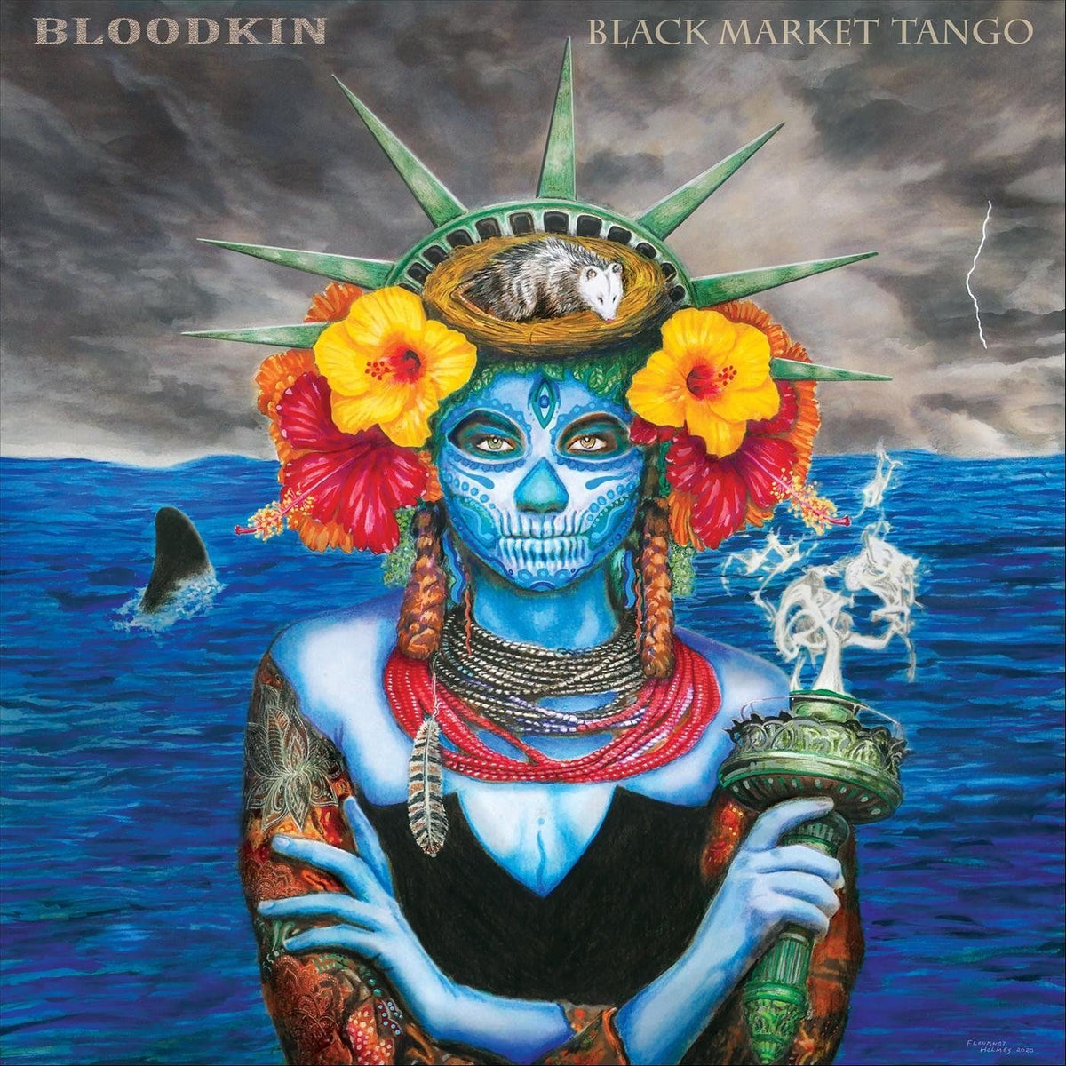 Bloodkin – Black Market Tango vinyl record cover