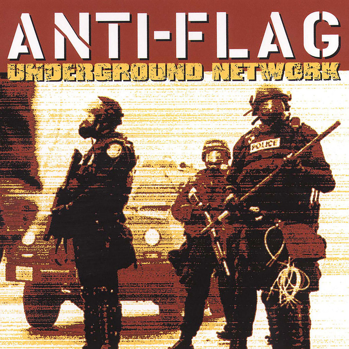 Anti Flag – Underground Network vinyl record cover