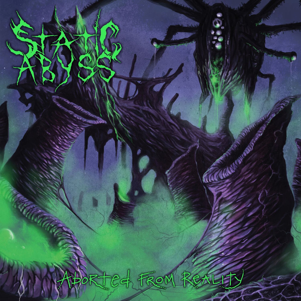 Static Abyss – Aborted from Reality vinyl record cover