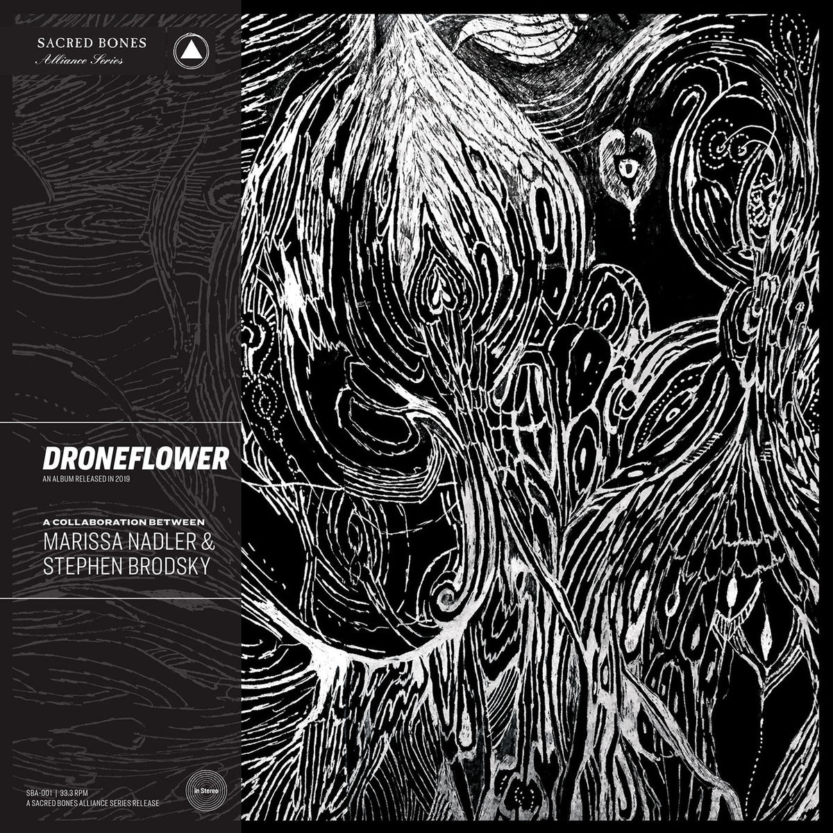 Marissa Nadler – Droneflower vinyl cover
