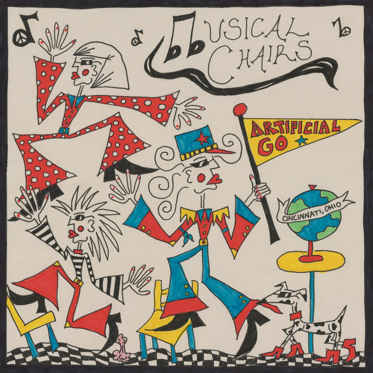 Artificial Go – Musical Chairs vinyl record cover