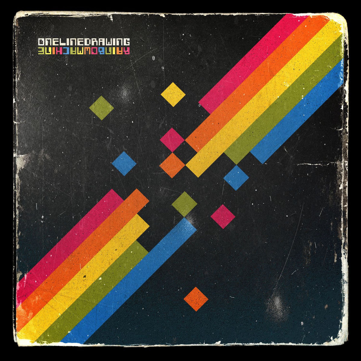 Onelinedrawing – Rainbowmachine vinyl record cover