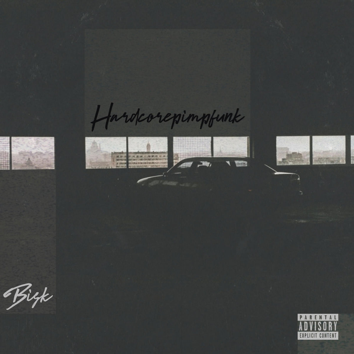 Bisk – Hardcorepimpfunk vinyl cover