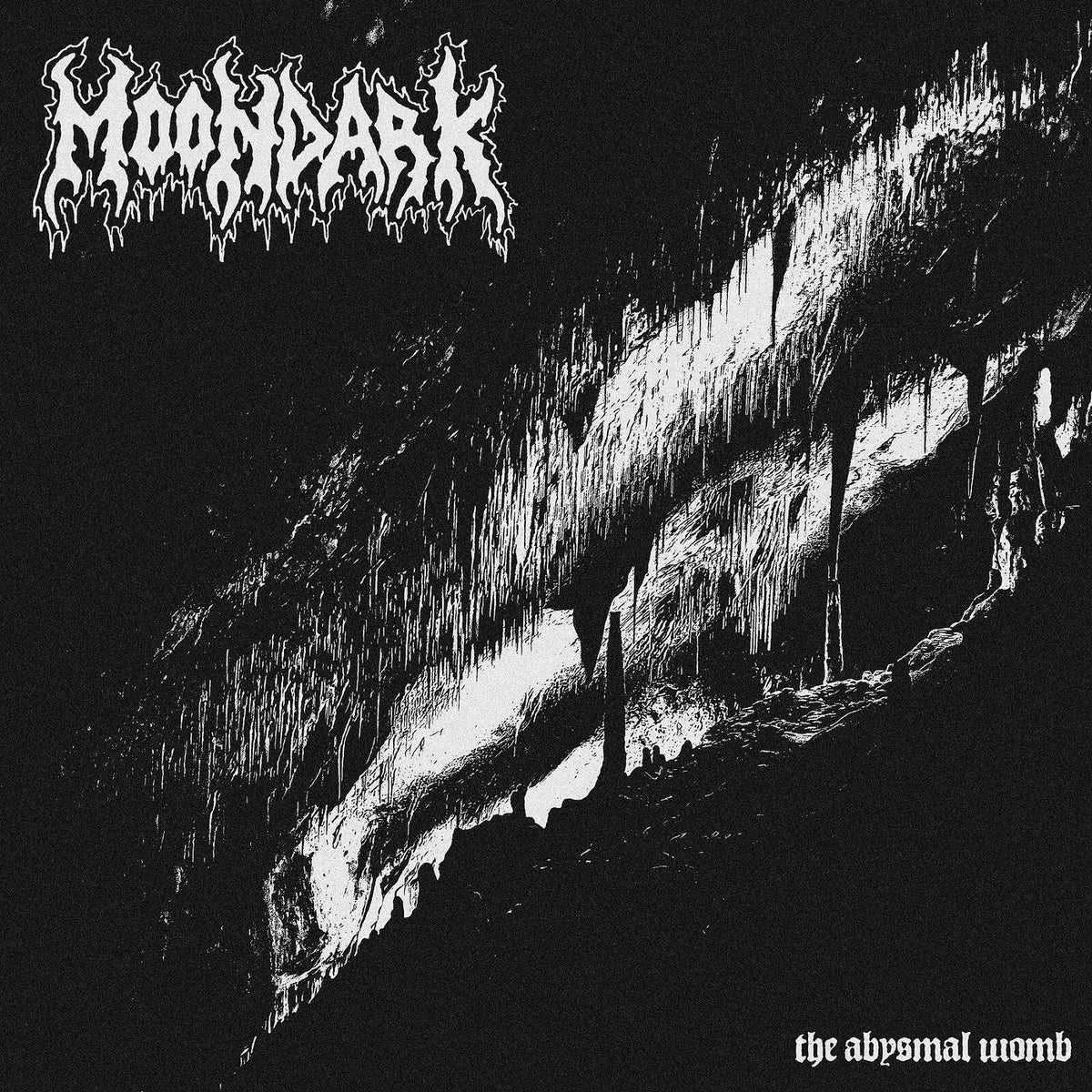 Moondark – The Abysmal Womb vinyl record cover