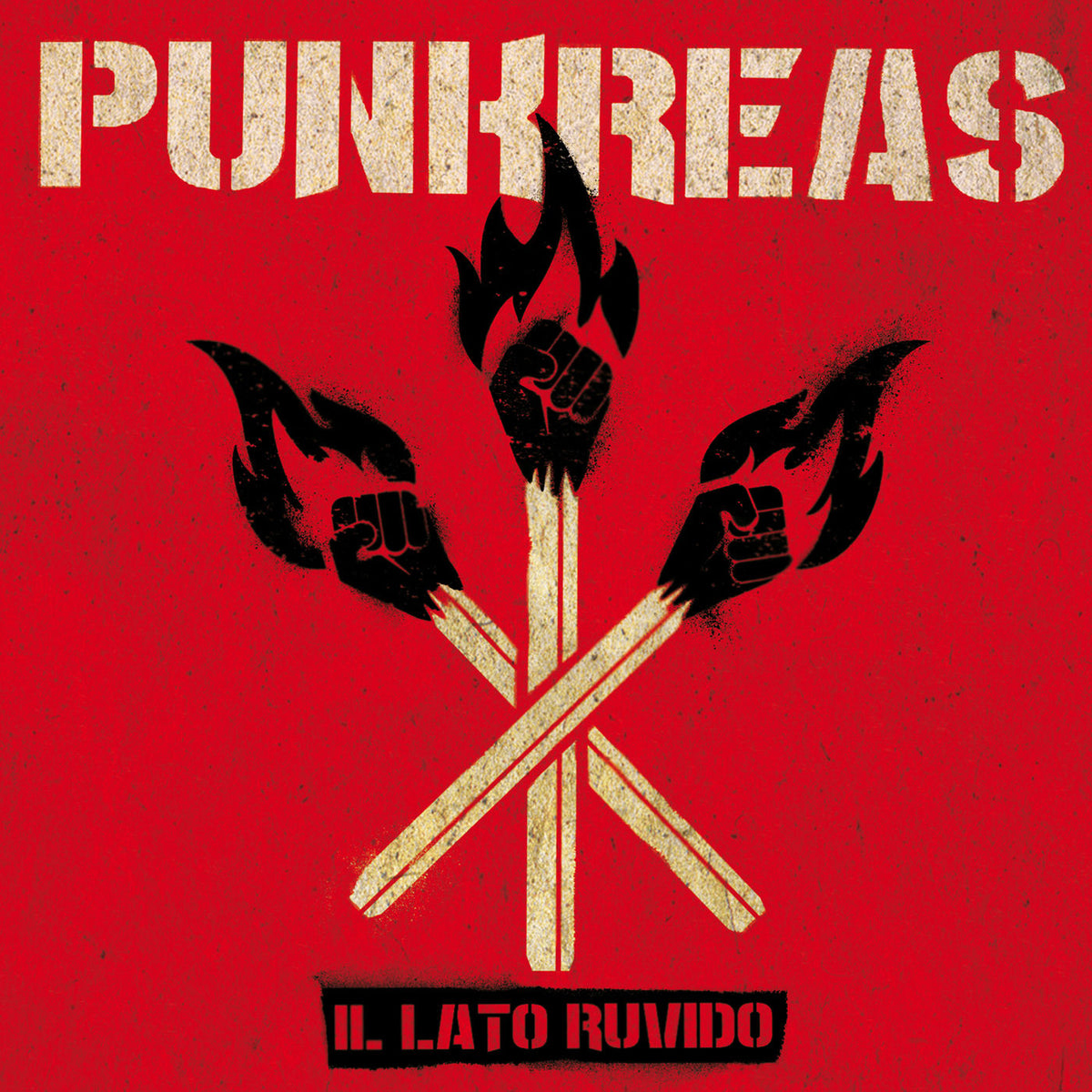 Punkreas – Il Lato Ruvido vinyl record cover