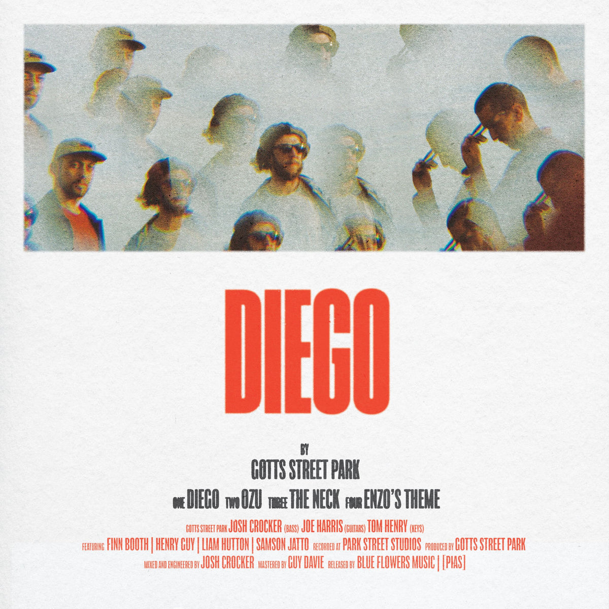 Gotts Street Park – Diego E.P. vinyl cover