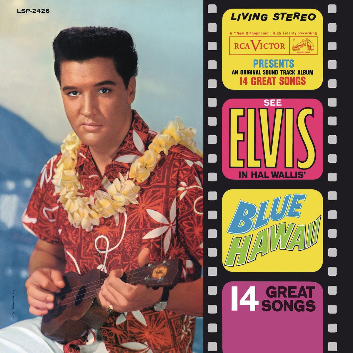 Elvis Presley – Blue Hawaii (Picture Disc) vinyl record cover