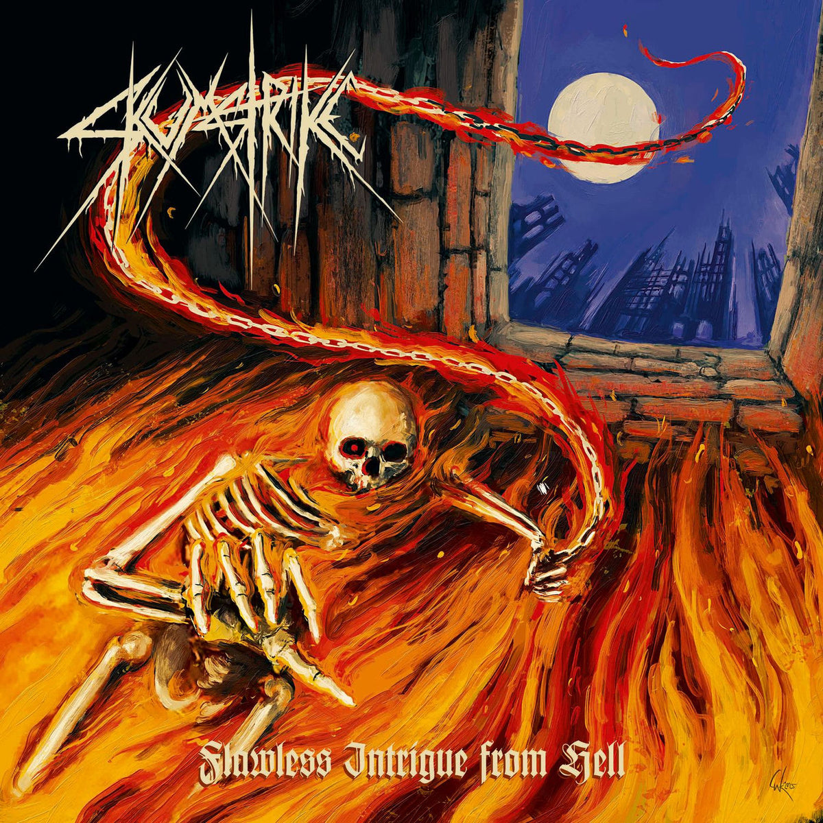 Skumstrike – Flawless Intrigue from Hell vinyl record cover