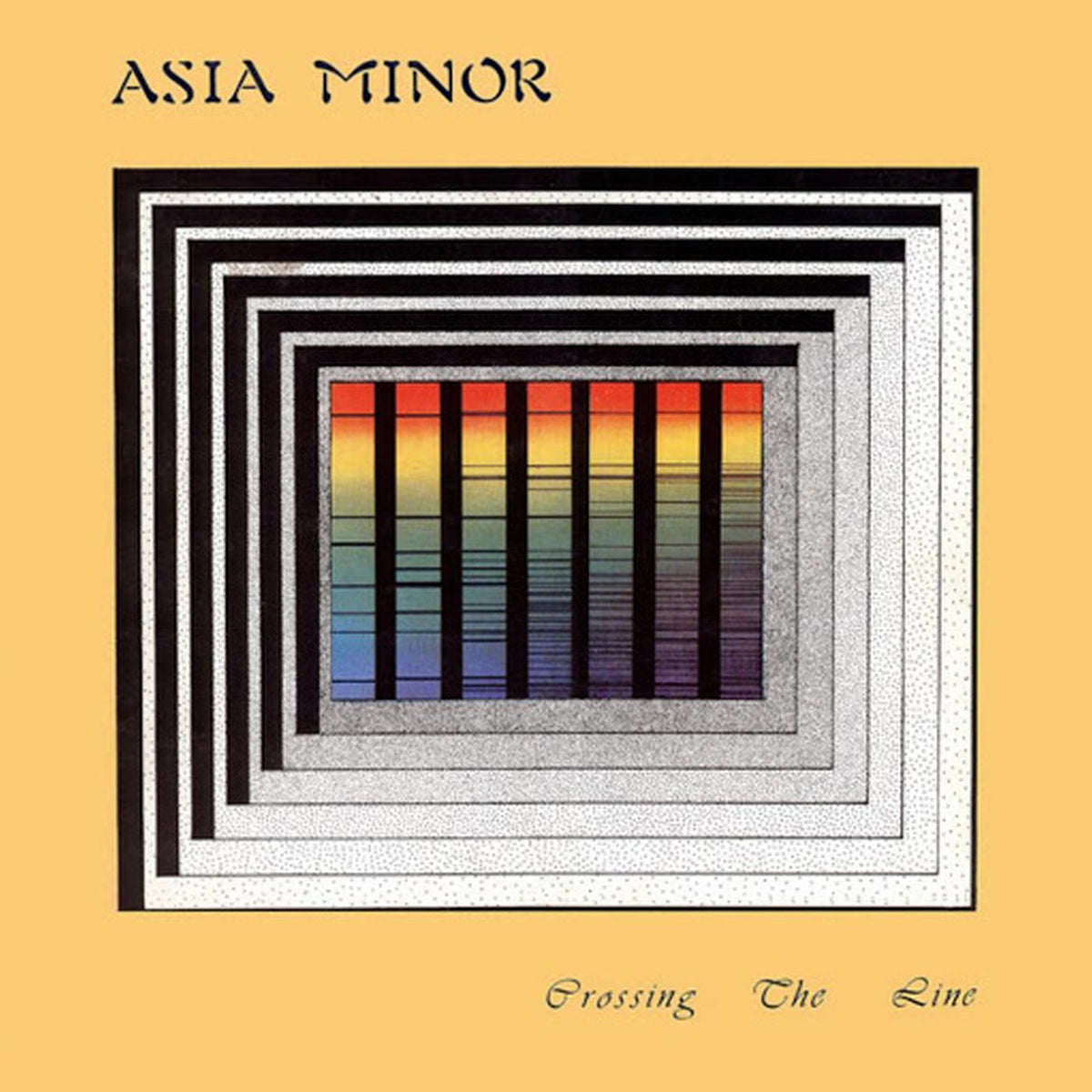 Asia Minor – Crossing The Line vinyl record cover