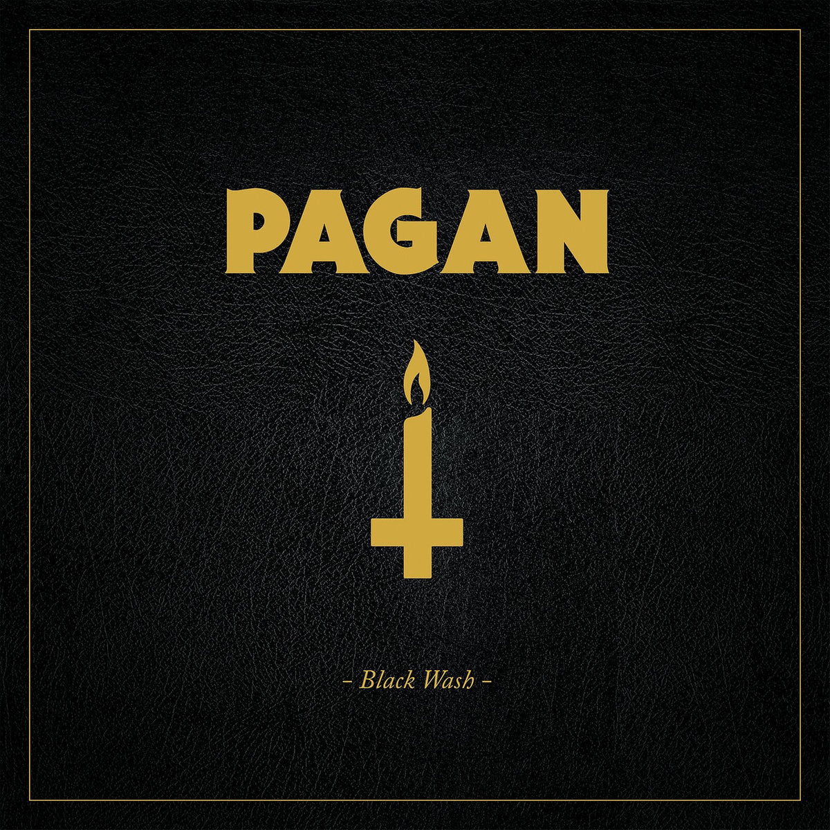 Pagan – Black Wash vinyl record cover