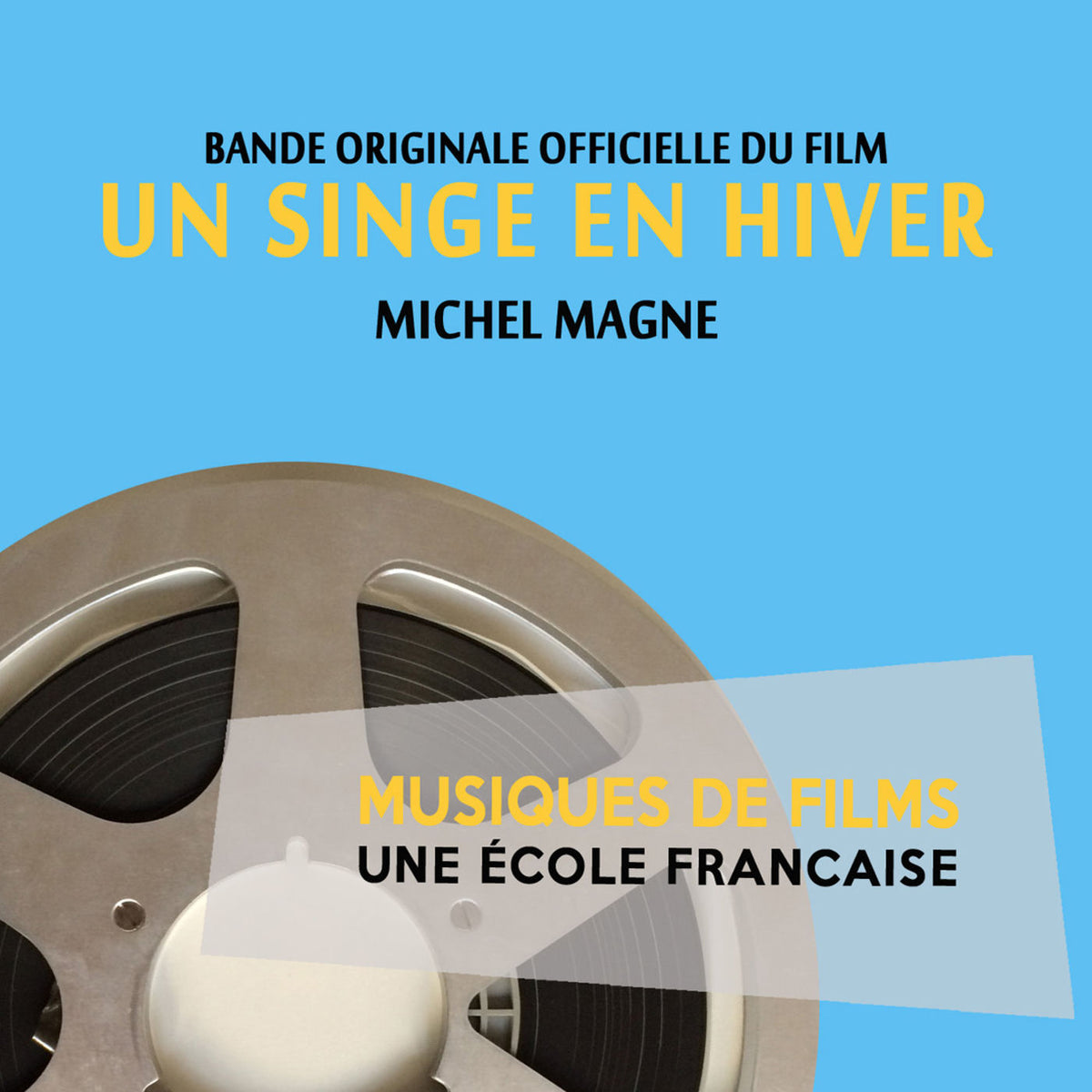 Michel Magne – Un singe en hiver (Bande originale du film) [Musiques de films, une école française] vinyl cover