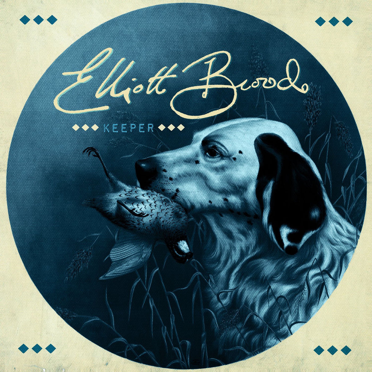 Elliott Brood – KEEPER vinyl record cover