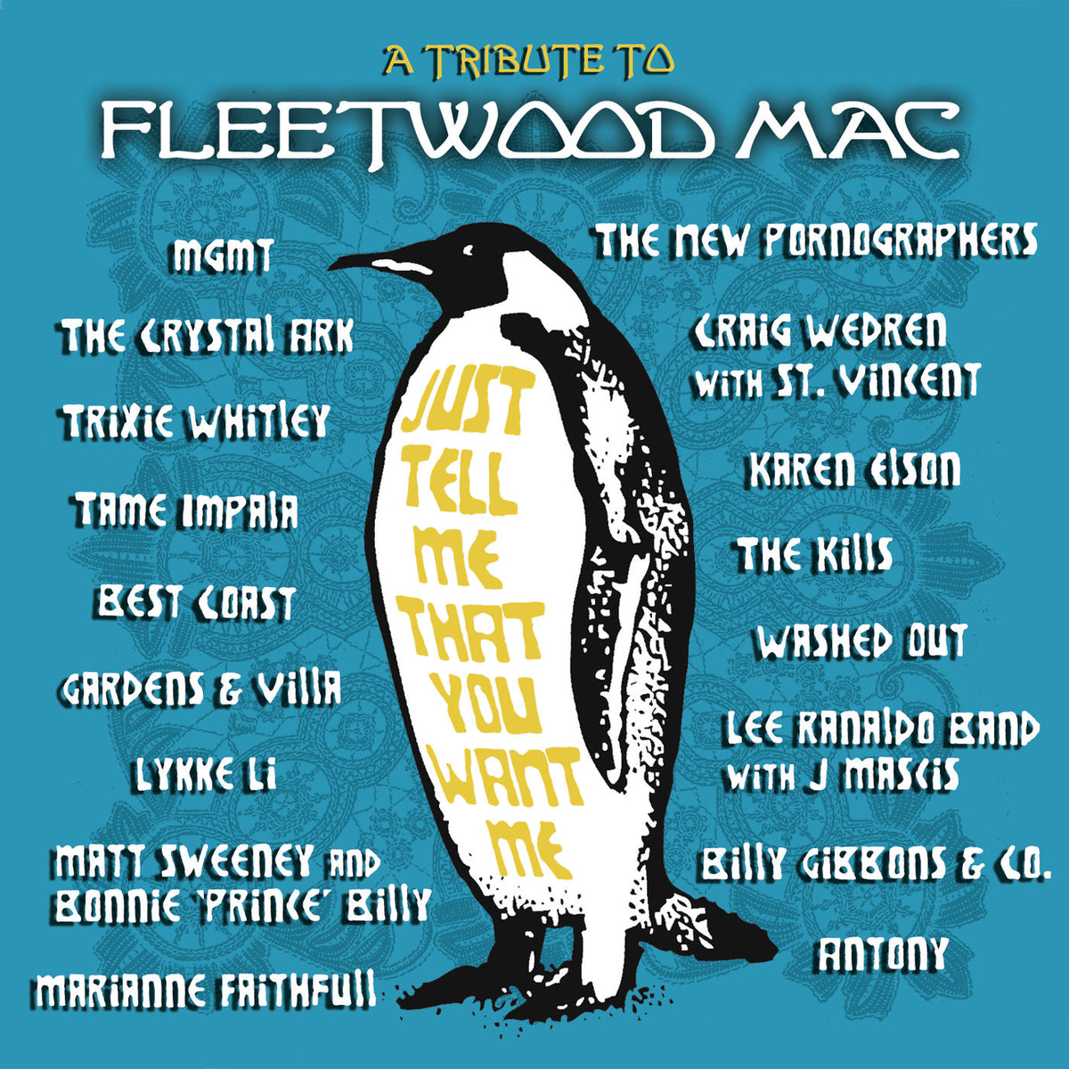 Various Artists – Just Tell Me That You Want Me: A Tribute To Fleetwood Mac vinyl cover