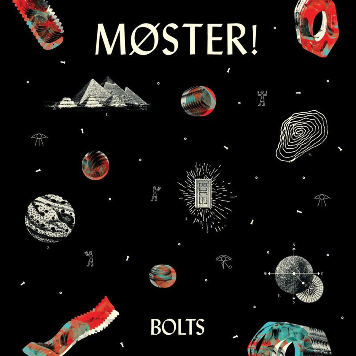 Moster! – Bolts vinyl record cover