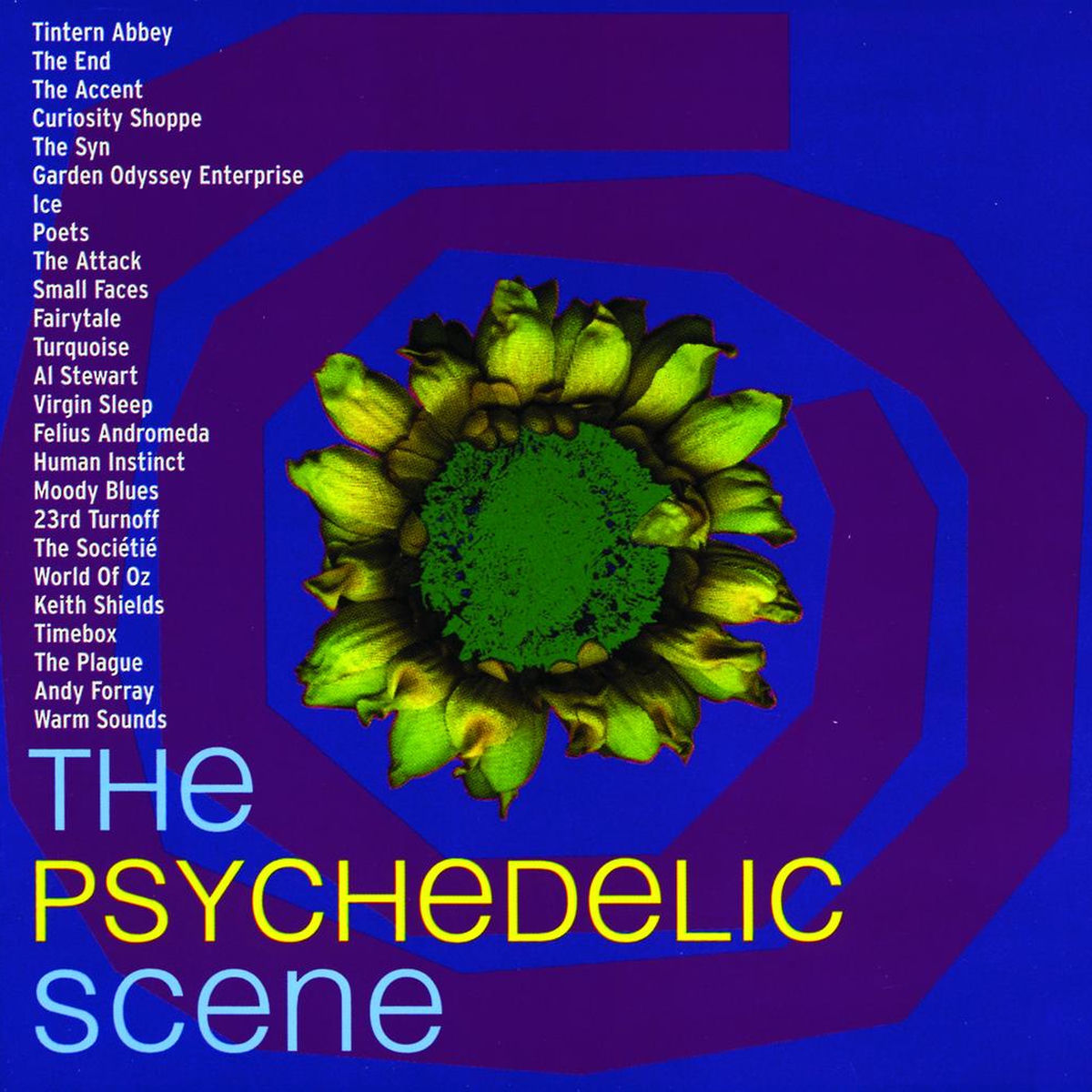 Various Artists – The Psychedelic Scene vinyl record cover