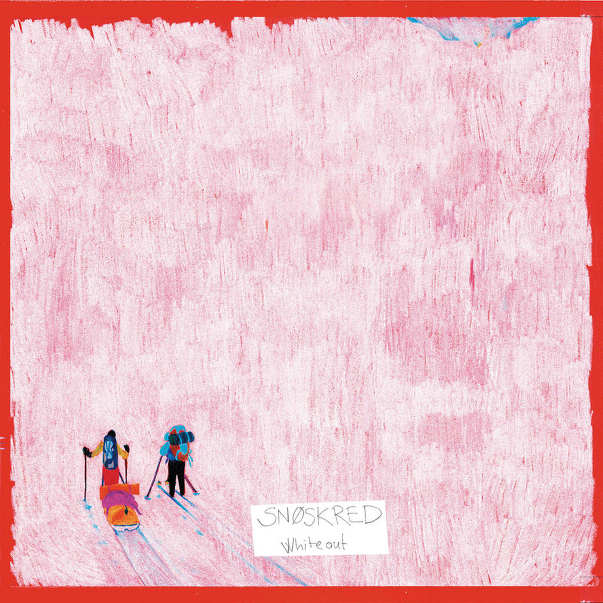Snoskred – Whiteout vinyl record cover