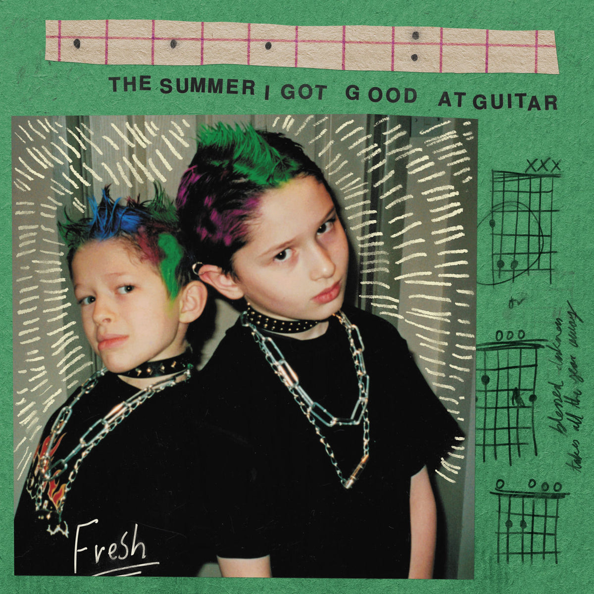 Fresh – The Summer I Got Good At Guitar vinyl cover