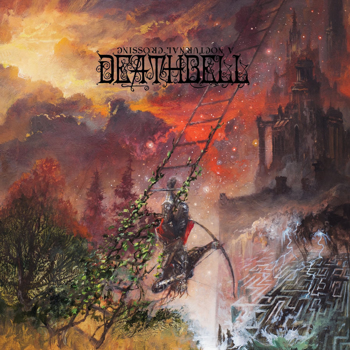 Deathbell – A Nocturnal Crossing vinyl record cover