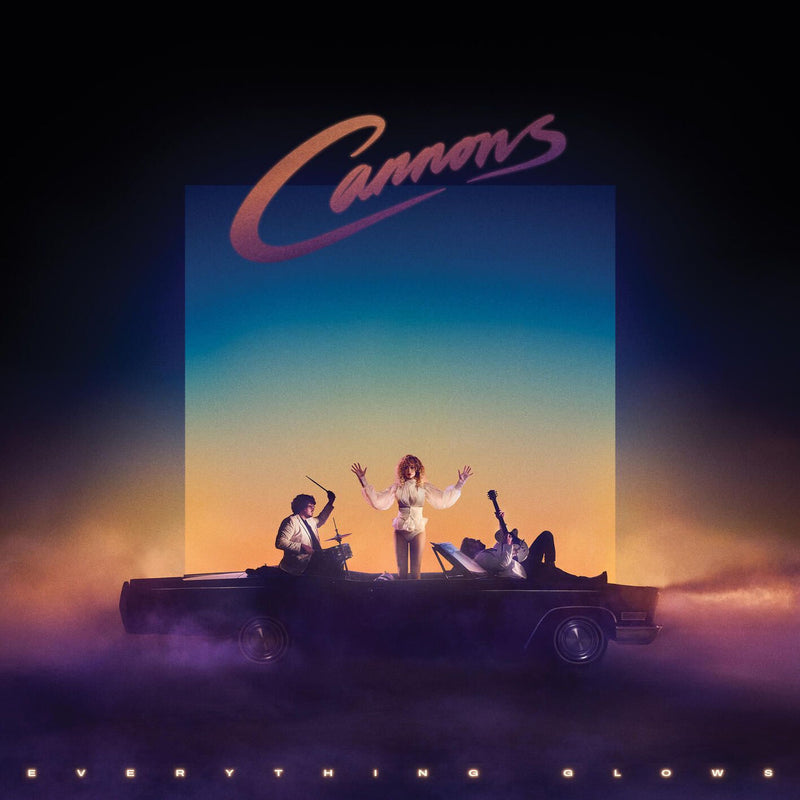 Cannons – Everything Glows(Gold Vinyl) (Indies) vinyl record cover