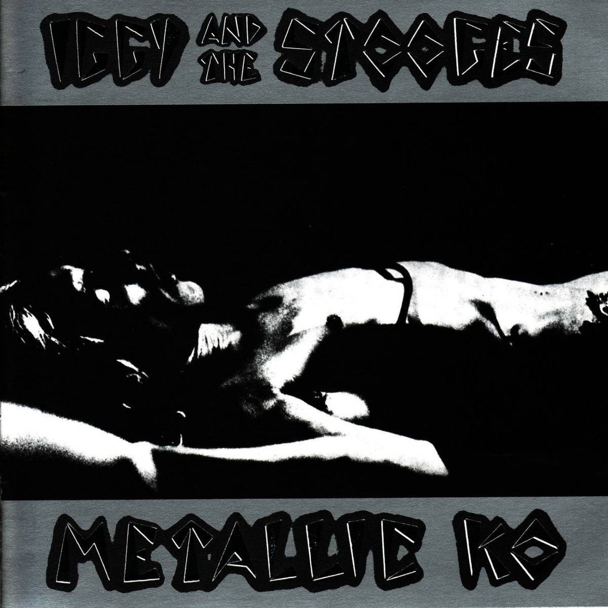 Iggy and the Stooges – Metallic KO vinyl record cover