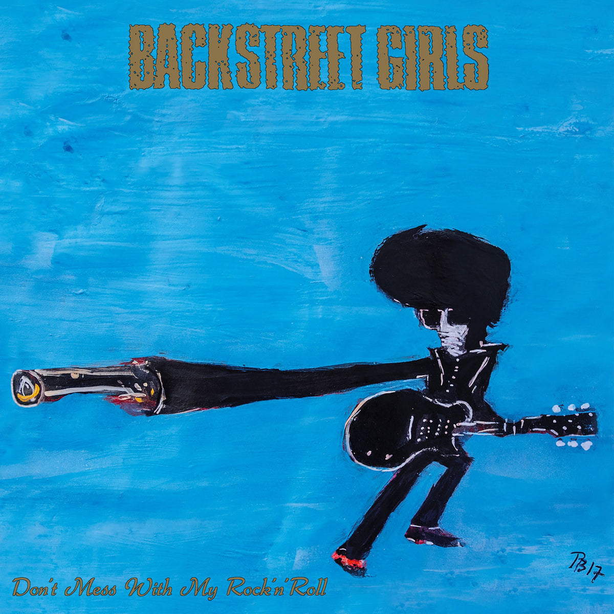 Backstreet Girls – Don't mess with my rock'n'roll vinyl record cover
