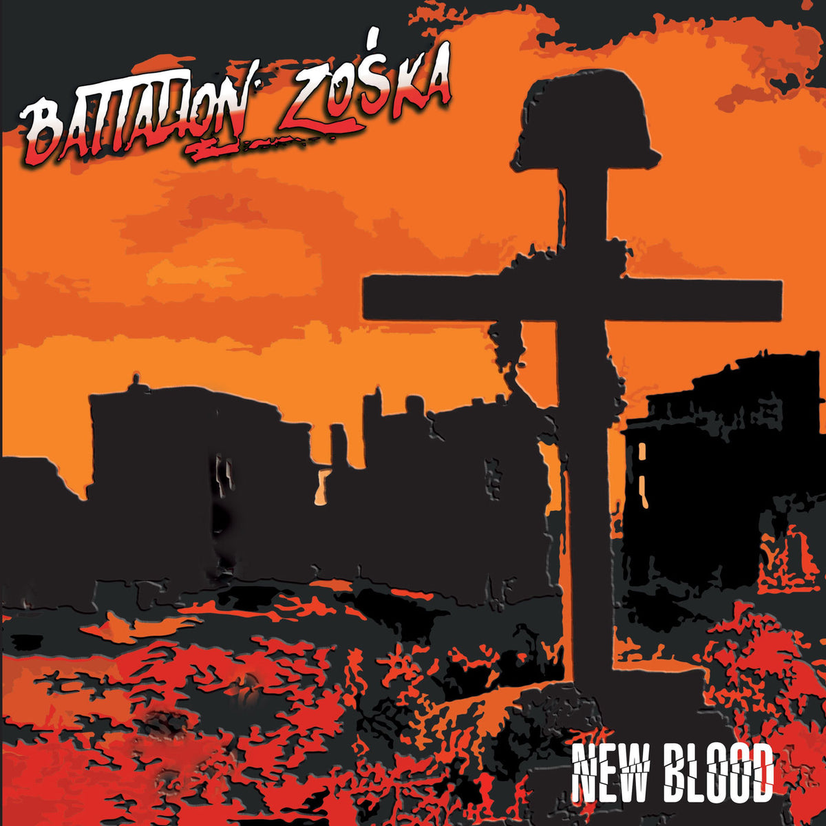 Battalion Zoska – New Blood vinyl record cover