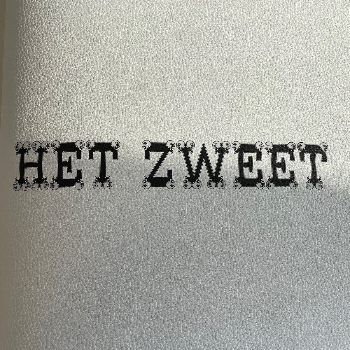 Het Zweet – Het Zweet vinyl record cover