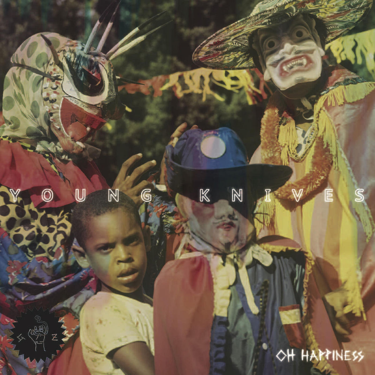 Young Knives – Oh Happiness vinyl cover