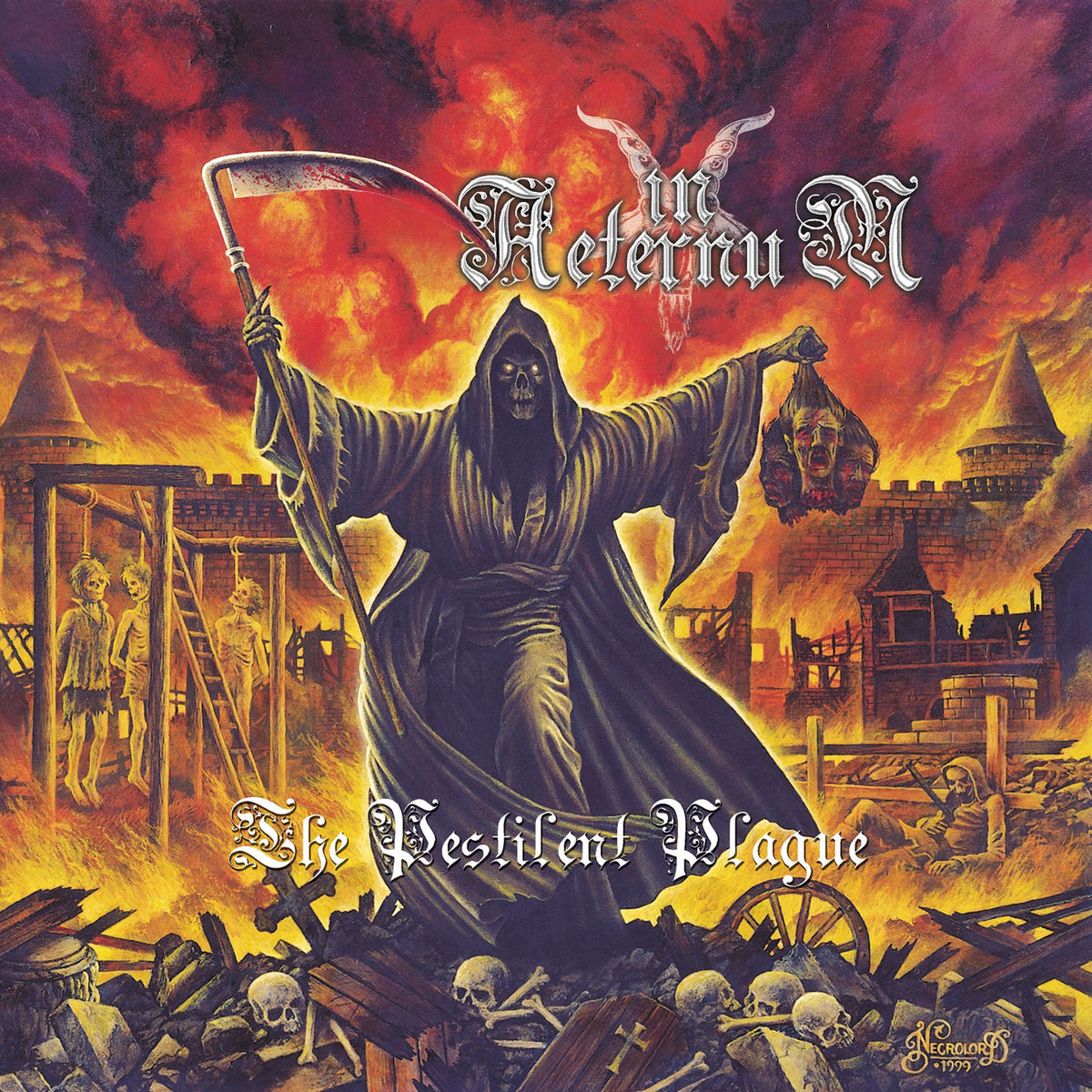 In Aeternum – The Pestilent Plague vinyl record cover
