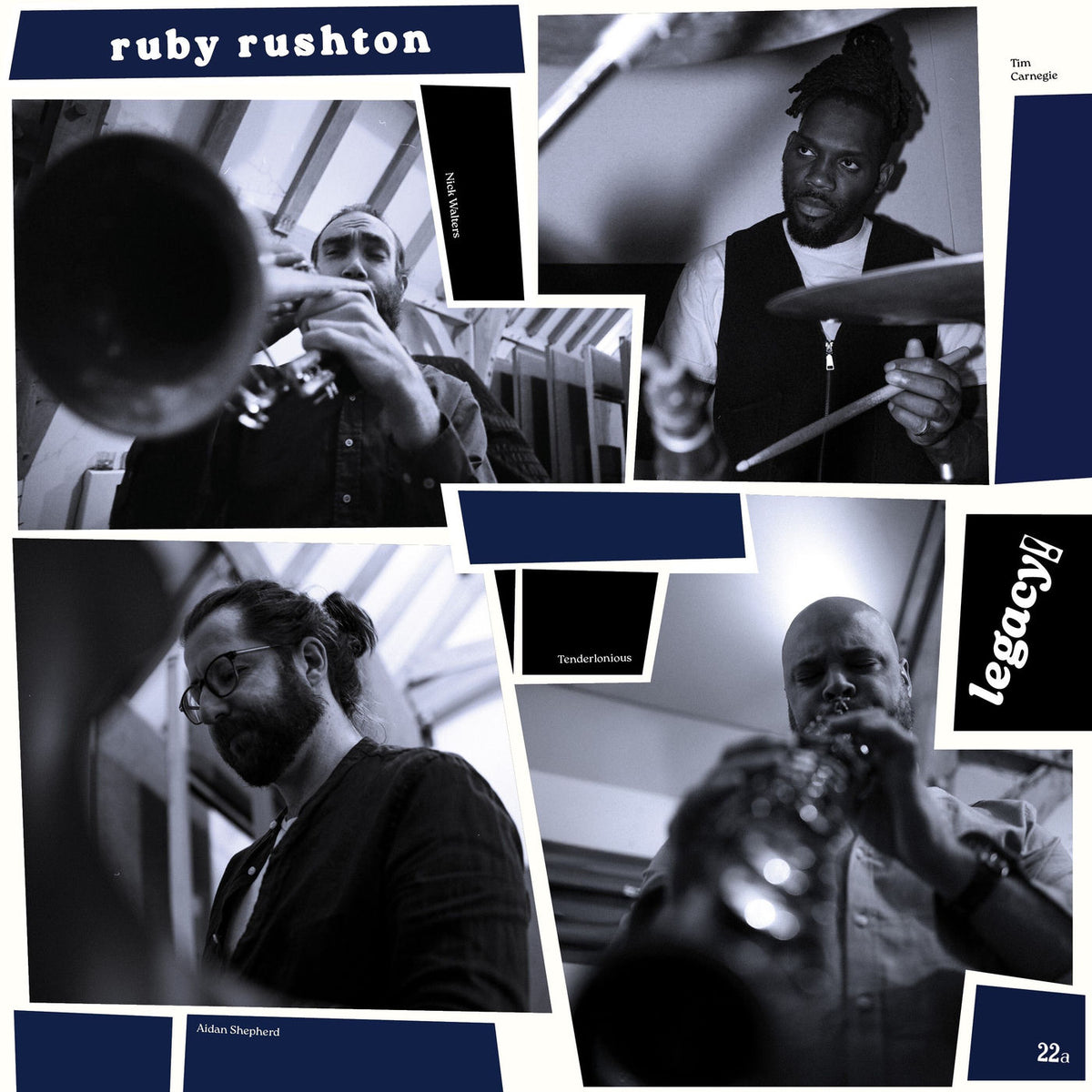Ruby Rushton – Legacy! vinyl record cover