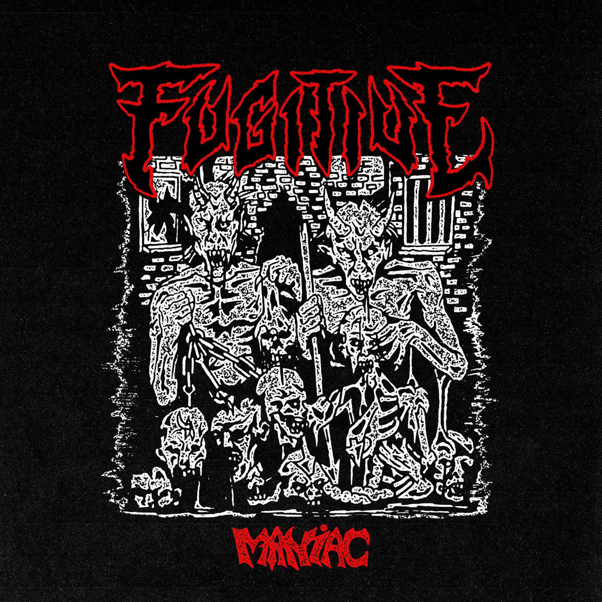 Fugitive – Maniac vinyl cover
