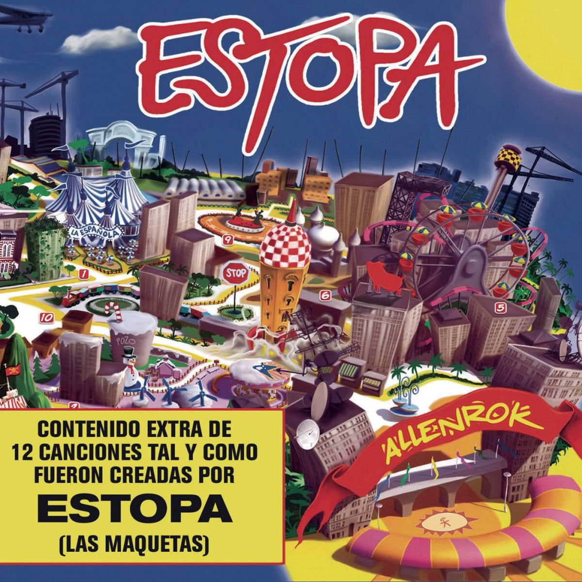 Estopa – Allenrok vinyl record cover