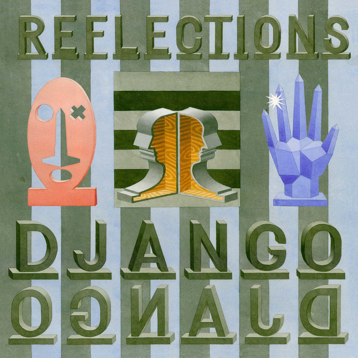 Django Django – Reflections (Remixes) vinyl cover