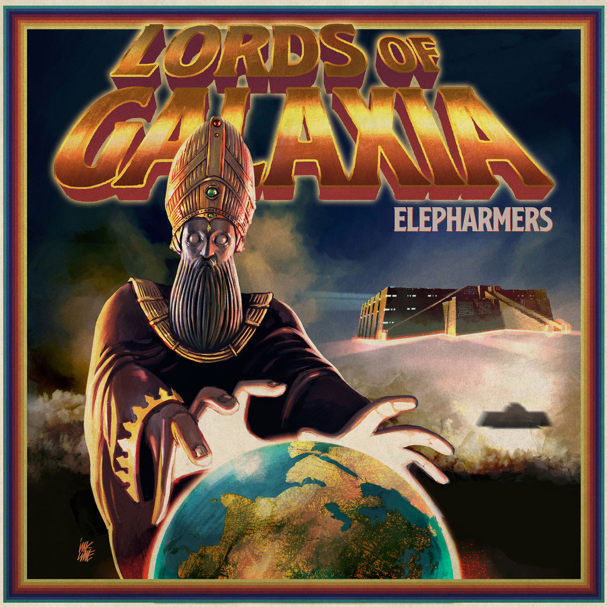 Elepharmers – Lords Of Galaxia vinyl record cover