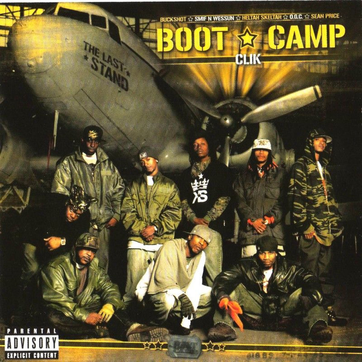 Boot Camp Clik – The Last Stand vinyl cover
